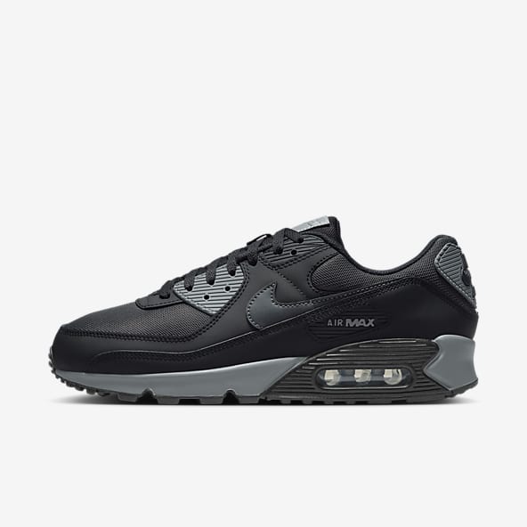 Black suede nike shoes top